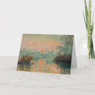 Landscape at Sunset   Tadeusz Makowski Card