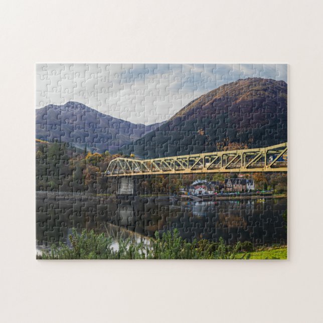 Landscape Ballachulish Bridge GlenCoe Scotland Jigsaw Puzzle (Horizontal)