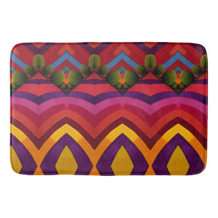 Landscape bath mat