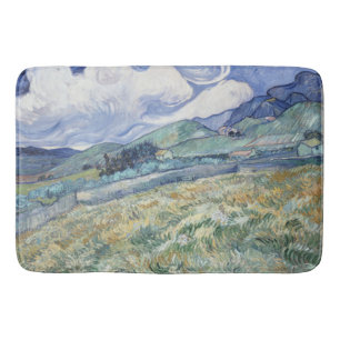Landscape Behind Saint-Paul Vincent van Gogh Bath Mat
