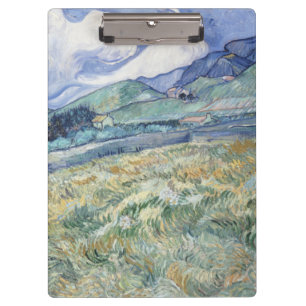 Landscape Behind Saint-Paul Vincent van Gogh Clipboard
