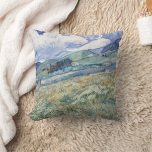 Landscape Behind Saint-Paul Vincent van Gogh Cushion