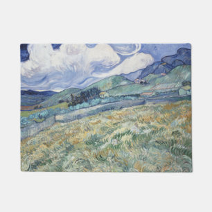  Landscape Behind Saint-Paul Vincent van Gogh     Doormat