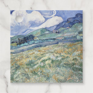 Landscape Behind Saint-Paul Vincent van Gogh Favour Tags