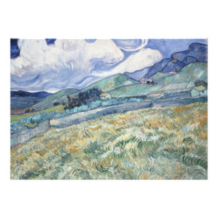 Landscape Behind Saint-Paul Vincent van Gogh Photo Print