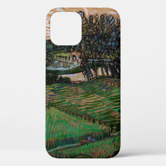 Landscape, Bridge Across Oise by Vincent van Gogh iPhone 12 Case
