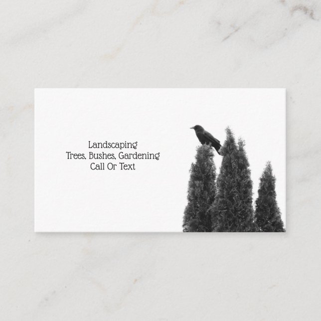 Landscape Business Card (Front)