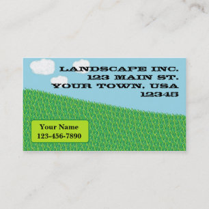 Landscape Business Card