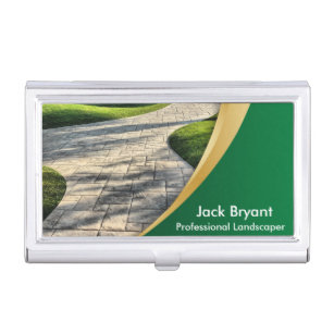 Landscape Business Professional Business Card Holder