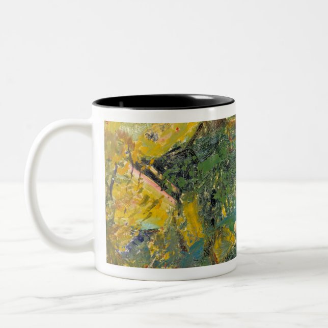 Landscape by Alfred H. Maurer Two-Tone Coffee Mug (Left)