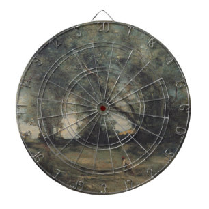 Landscape (by Camille Corot) Dartboard