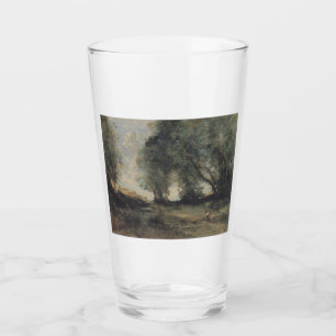 Landscape (by Camille Corot) Glass