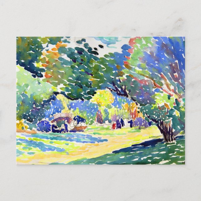 Landscape by Henri Edmond Cross Postcard (Front)