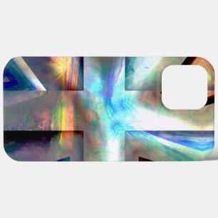 Landscape clippings transformed into frame throw p iPhone 13 pro max case
