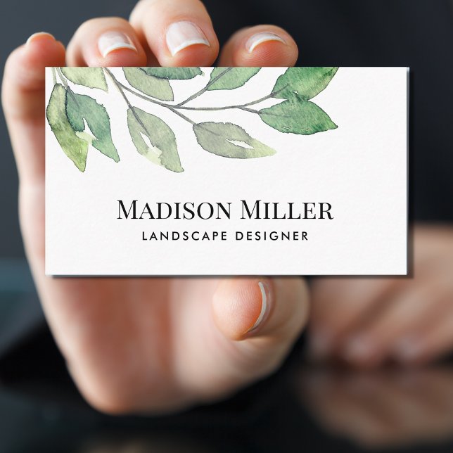 Landscape Designer Business Card (Creator Uploaded)
