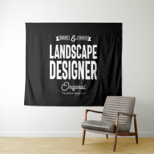 Landscape Designer Job Title Gift Tapestry