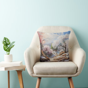 Landscape Early Spring Cushion