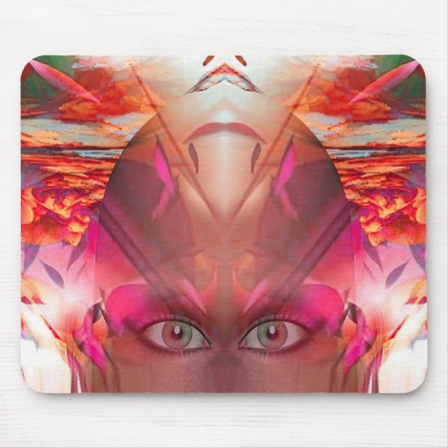 Landscape Eyes Mouse Pad (Front)