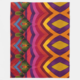 Landscape fleece blanket