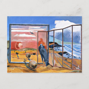 Landscape from a Dream, painting by Paul Nash Postcard