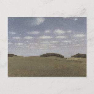 Landscape from Lejre, 1905 (oil on canvas) Postcard