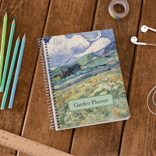  Landscape from Saint-Rémy by Vincent Van Gogh  Notebook