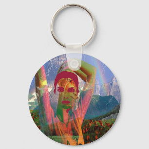 Landscape Fusion Key Ring