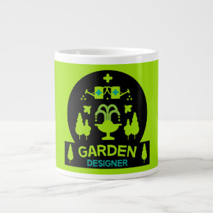 Landscape Garden Designer Landscaper Gardener M Large Coffee Mug