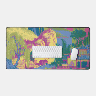 Landscape Garden Large Mouse Pad
