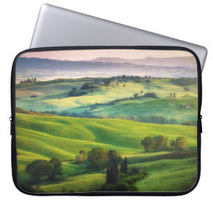 Landscape Greenery: Light Painted Serenity Laptop Sleeve