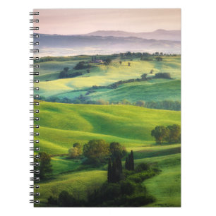 Landscape Greenery: Light Painted Serenity Notebook