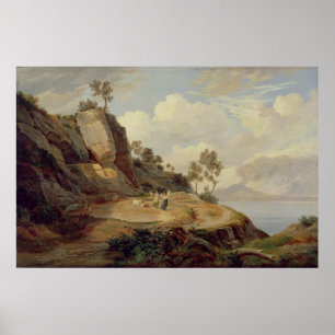 Landscape in Italy Poster
