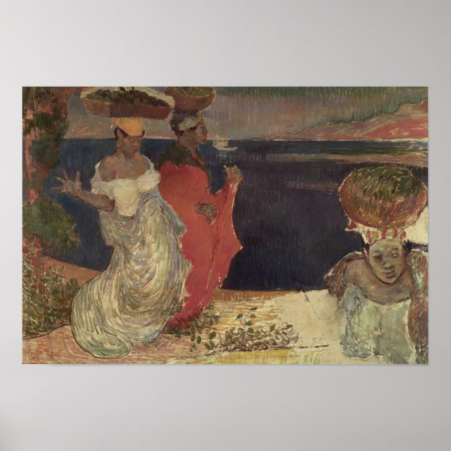 Landscape in Martinique Poster (Front)