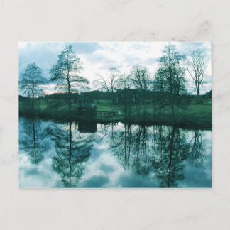 Landscape in Sweden  Post Card