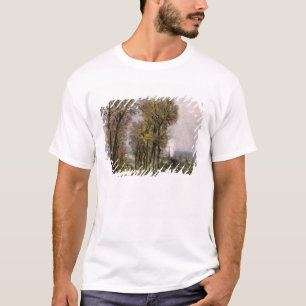 Landscape in the Ile de France, c.1878 T-Shirt