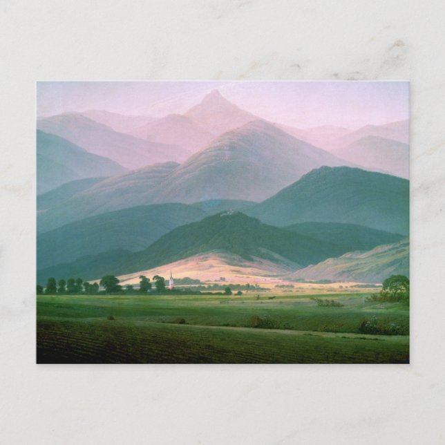 Landscape in the Riesengebirge, 1810-11 Postcard (Front)