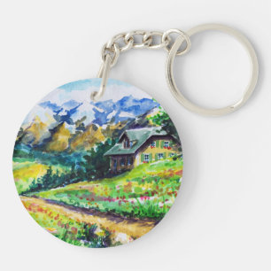 Landscape Key Ring