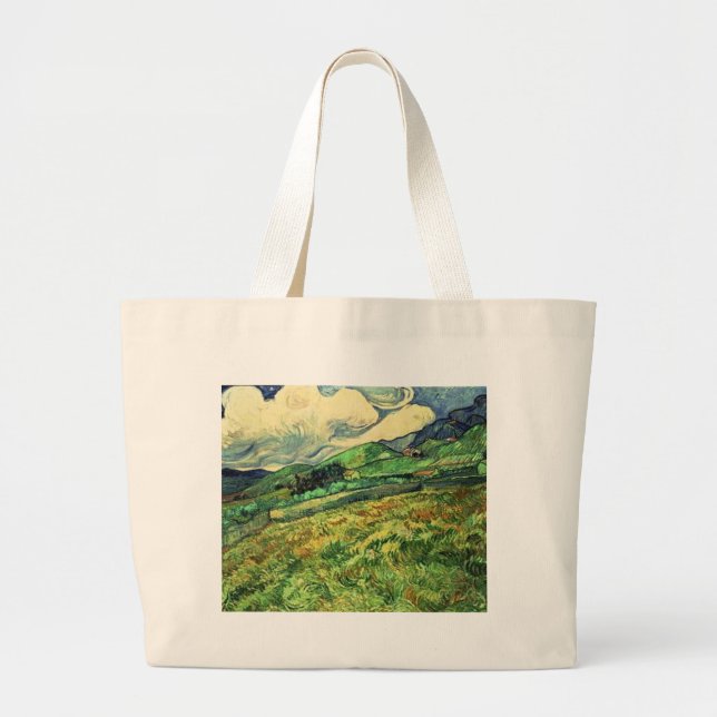 Landscape Large Tote Bag (Front)