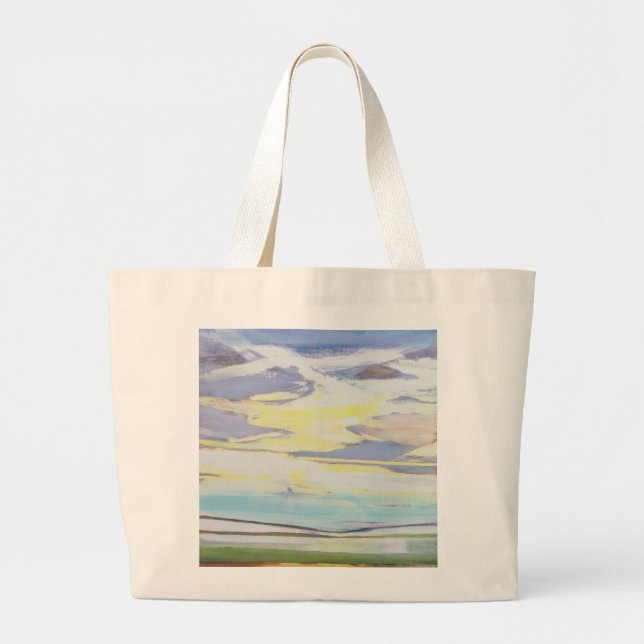 Landscape Large Tote Bag (Front)