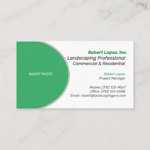 Landscape / Lawn Care / Paver / Concrete Business Card