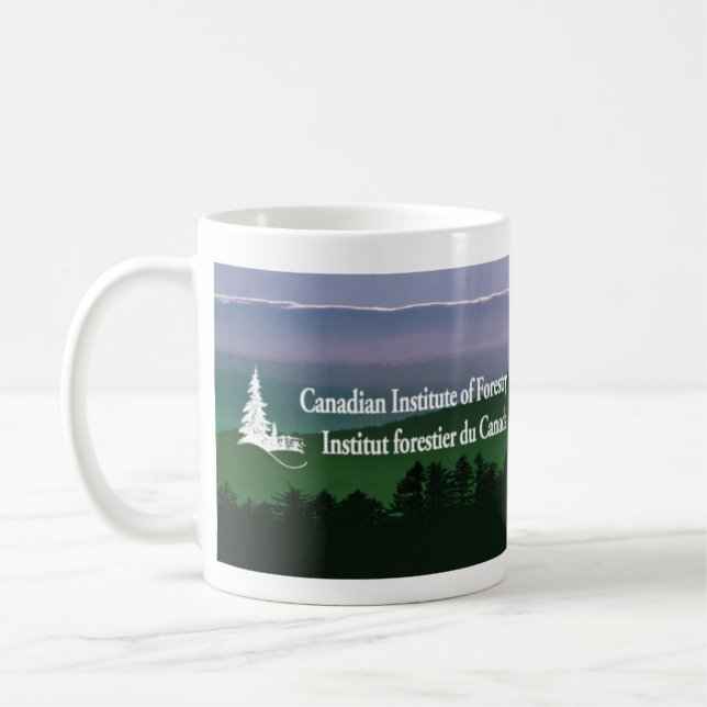 Landscape logo coffee mug (Left)