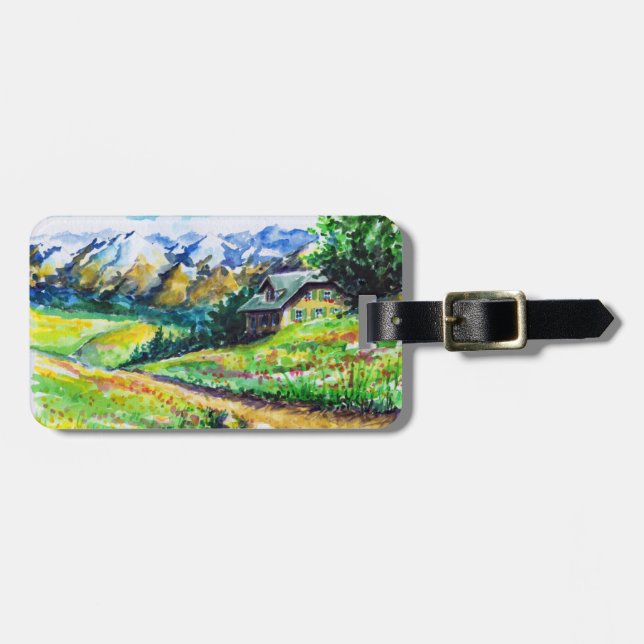 Landscape Luggage Tag (Front Horizontal)