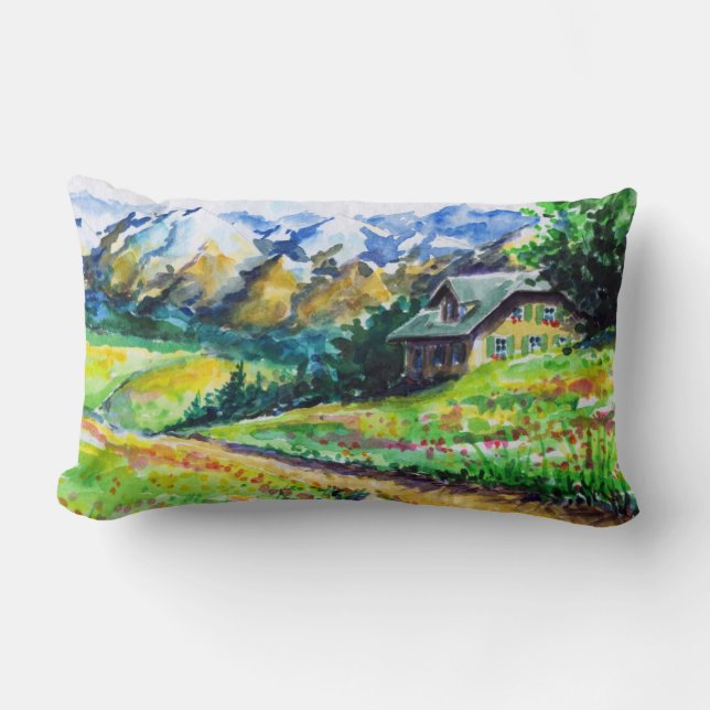 Landscape Lumbar Cushion (Front)