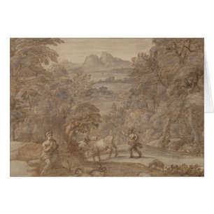 Landscape  Mercury and Apollo