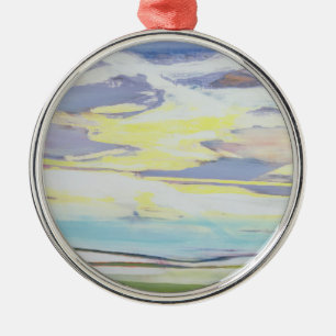 Landscape Metal Ornament