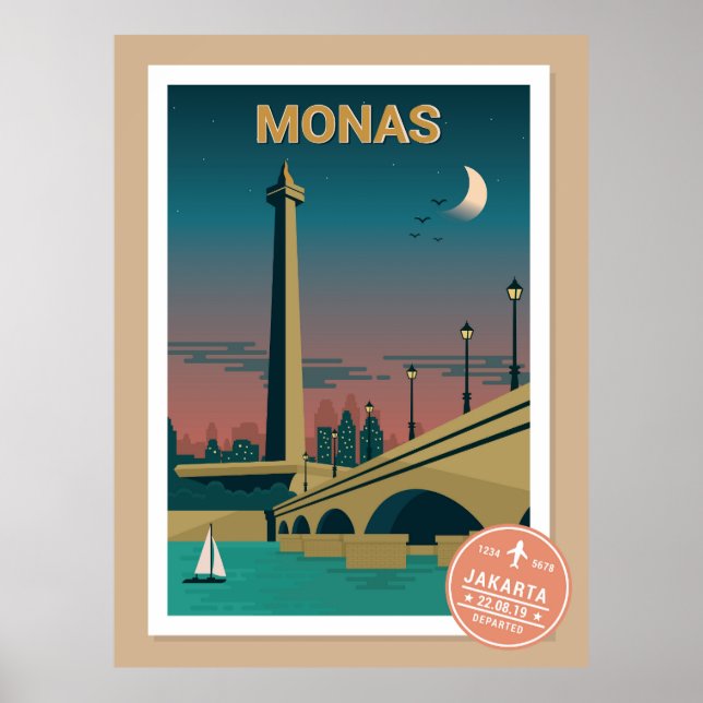 Landscape Monas Poster (Front)