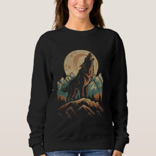 Landscape Moon Women Hiking Men Mountains Kids How Sweatshirt