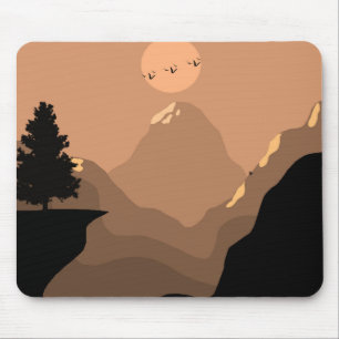 Landscape Mountain Nature Mouse Pad