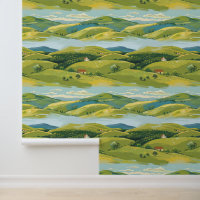 Landscape Mural Hills Country