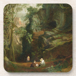 Landscape near Clifton, c.1822-23 (oil on canvas) Coaster